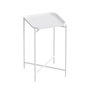 Hanah Home Shb-008-B Mesa de centro metálica blanca